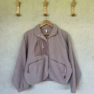FP Movement by Free People Lavender Teddy Jacket